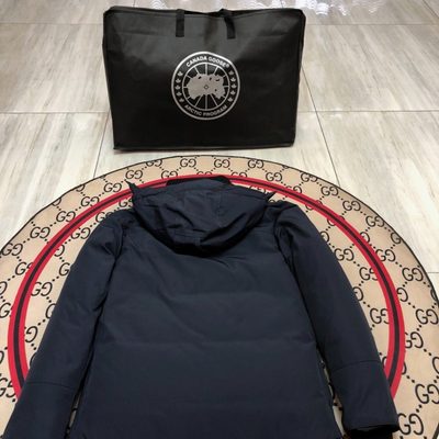 Canada Goose men's hooded parka with four — 7