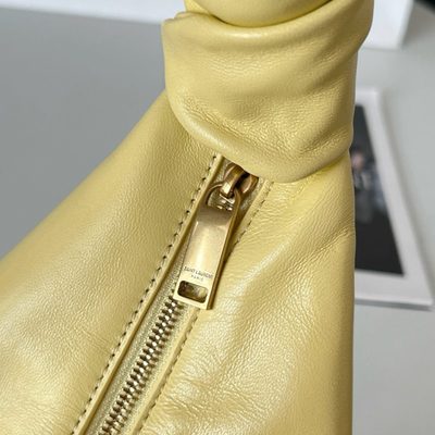 Saint Laurent Amalia Suede Hobo Bag — 7