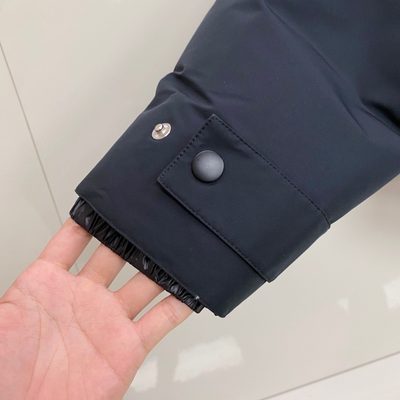 Prada Hooded Technical Fabric Down Jacket — 7