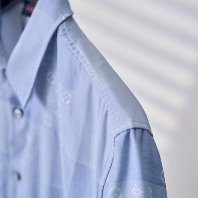 Louis Vuitton Patchwork Jacquard Short-Sleeved Shirt — 7