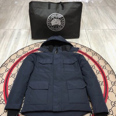 Canada Goose men's hooded parka with four — 5