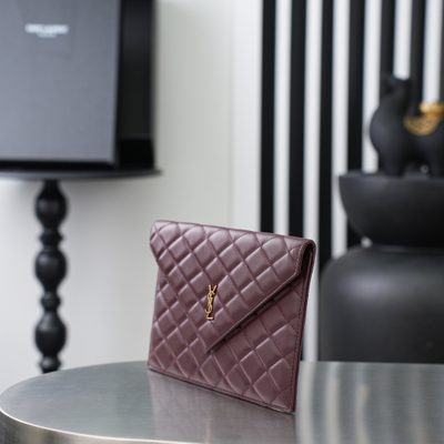 Saint Laurent Paris envelope pouch — 4