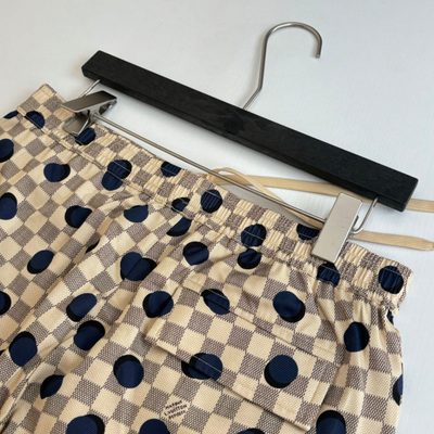 Louis Vuitton Damier Silk Shorts — 9