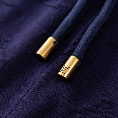 Louis Vuitton deep blue knit shorts — 5
