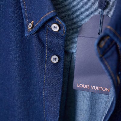 Louis Vuitton indigo denim shirt — 5