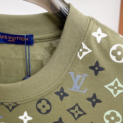 Louis Vuitton olive green t-shirt — 4