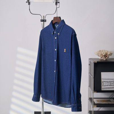 Louis Vuitton indigo denim shirt — 3