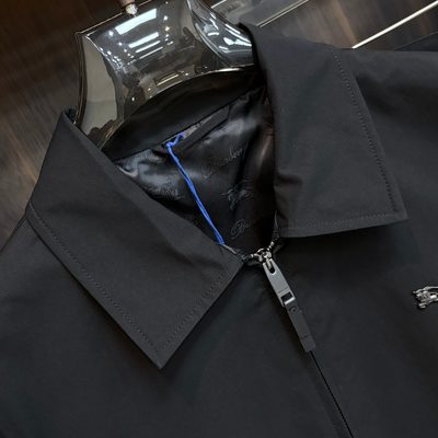 Burberry Hodson Reversible Jacket paired with matching trousers — 6