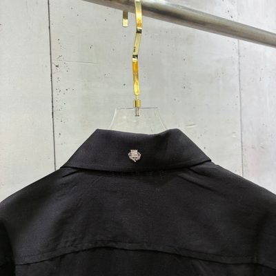 Loro Piana black long-sleeved shirt — 8