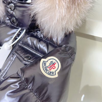Moncler Enfant Fur-Trim Padded Jacket — 5