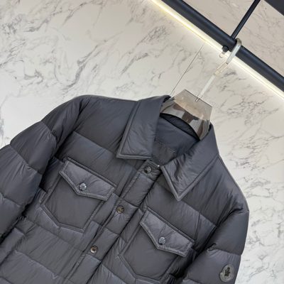 Moncler Vydori quilted down-filled shirt jacket — 4