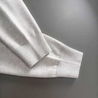 long-sleeve knitted polo sweater — 5