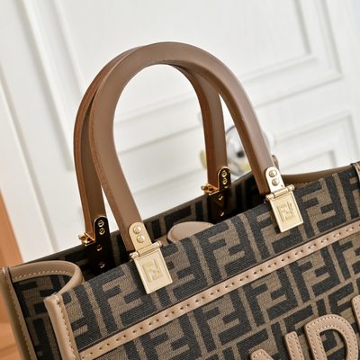 Fendi Small Sunshine Tote Bag (T) — 4