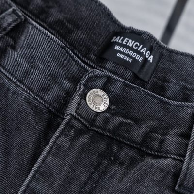 Balenciaga pinstripe denim jeans — 8