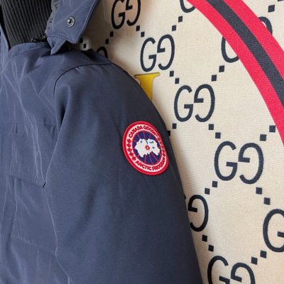 Canada Goose men's hooded parka with four — 3