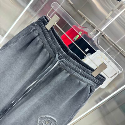 Chrome Hearts grey cotton shorts — 4