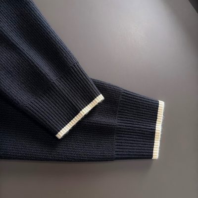 long-sleeved knit sweater — 3