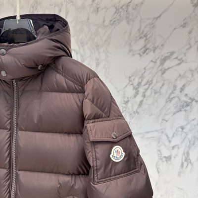 Moncler Maya Matte Short Down Jacket — 6