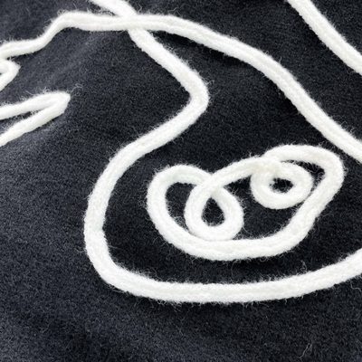 Burberry black crewneck knit sweater — 8