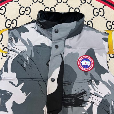 Canada Goose winter camouflage gilet — 6
