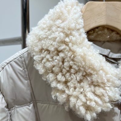 Moncler Cygnes Belted Short Down Jacket — 5