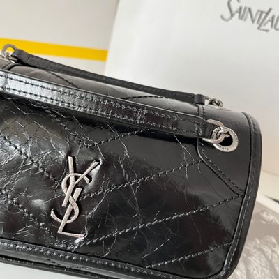 Saint Laurent Niki Mini suede shoulder bag — 7