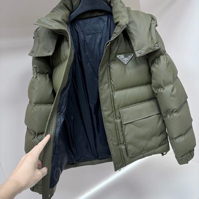 Prada padded puffer jacket — 3