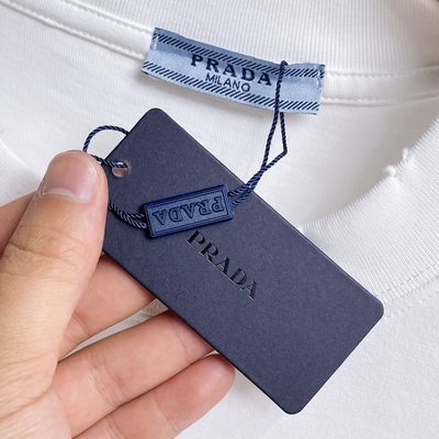Prada black cotton jersey t-shirt — 6
