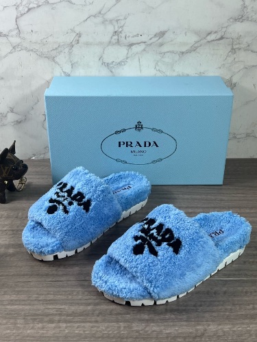 Prada Terry Cloth Slides — 3