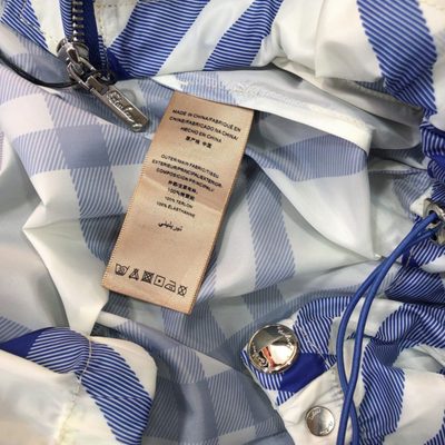 Burberry Cropped Nylon Hooded Jacket — 6