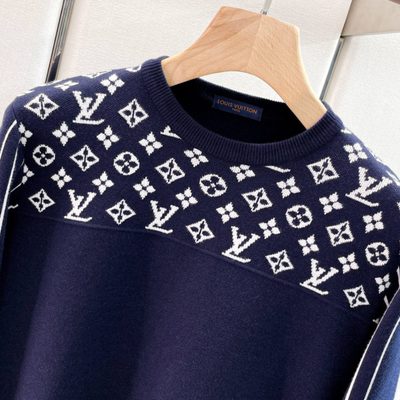 LV knit crewneck sweater — 3