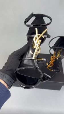 Saint Laurent Cassandra sandals — 5