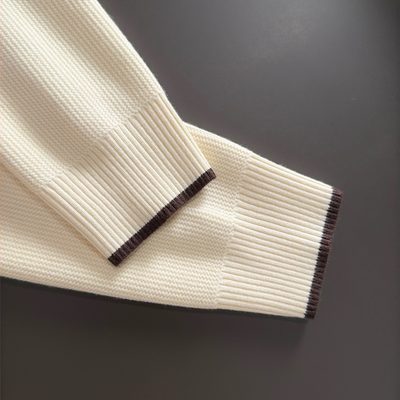 long-sleeved knit sweater — 3