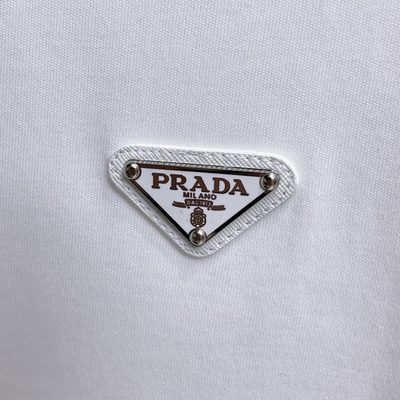 Prada cotton crew-neck T-shirt — 4