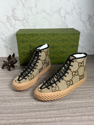 Gucci Maxi GG High-Top Sneakers — 3