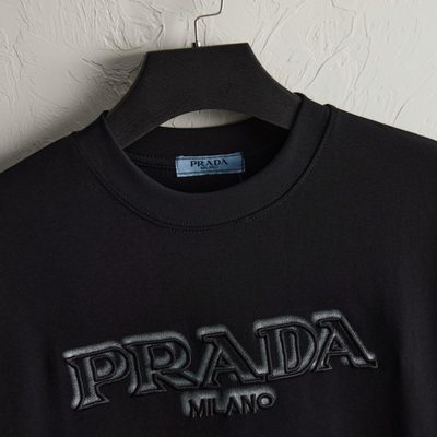 Prada black cotton T-shirt — 3