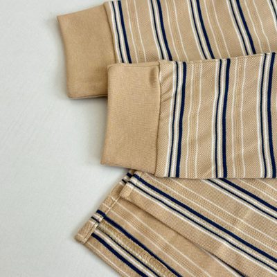 Prada striped long-sleeve polo shirt — 8