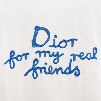 Dior "For My Real Friends" cotton t-shirt — 4