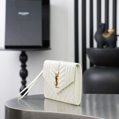 Saint Laurent Cassandre Matelassé Flap Pouch — 4