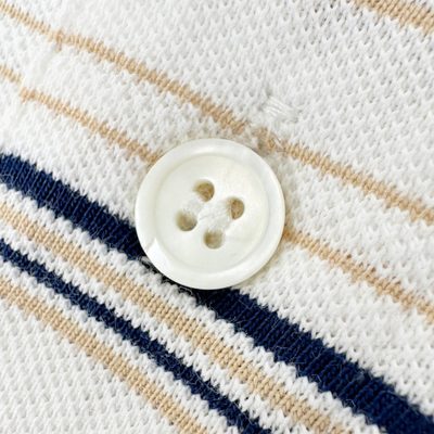 Prada striped piqué polo shirt — 4