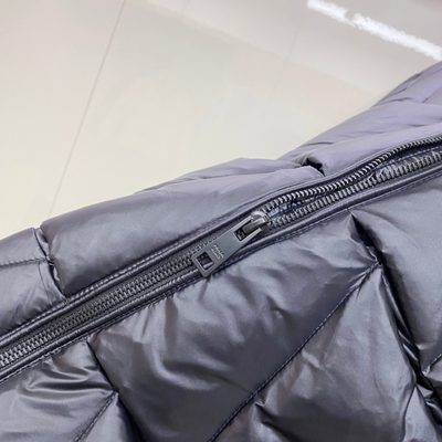Prada men's quilted short puffer jacket — 8