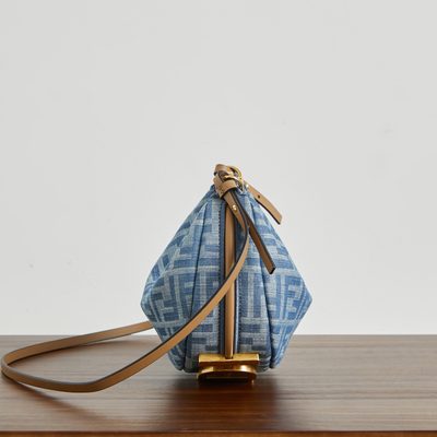 Fendi Fendigraphy Mini Hobo Bag (T) — 3