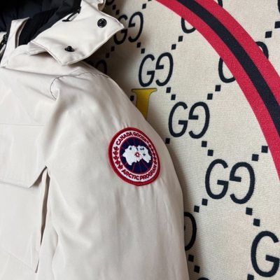 Canada Goose men's hooded parka with four — 9