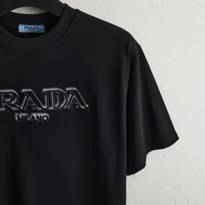 Prada black cotton T-shirt — 5