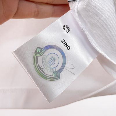 Moncler white cotton piquet polo shirt — 11