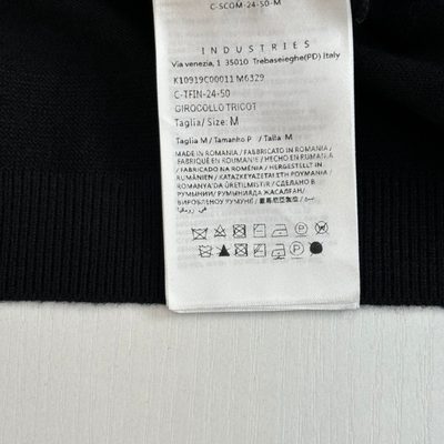 Moncler black knitted short-sleeve t-shirt — 8