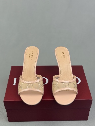 Gucci Women's crystal slide sandal — 3