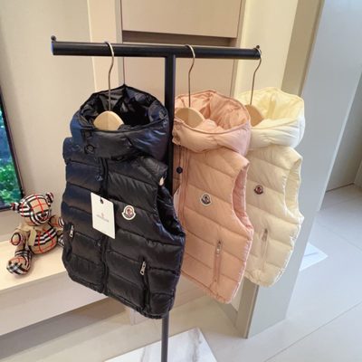 Moncler Enfant Ania Hooded Down Gilet — 8