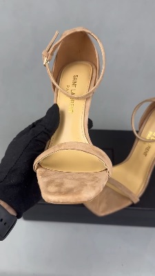 Saint Laurent Opyum suede sandals — 5