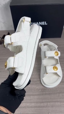 Chanel Quilted Dad Sandals — 5